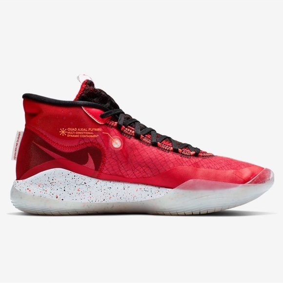 Nike | Zoom KD12 Mens Size 6 University Red Sneakers Basketball Shoes main image 9